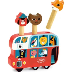 Ingela P. Arrhenius Pop Up Autobus Toy by Vilac