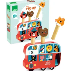 Ingela P. Arrhenius Pop Up Autobus Toy by Vilac
