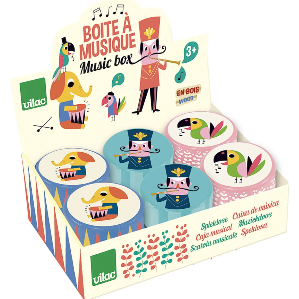 Ingela P. Arrhenius Wooden Music Box by Vilac