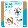 In The Ring Thaumatrope Optical Toy DIY Craft Kit by Djeco