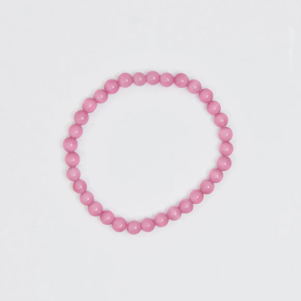 Irma Kids Bracelet in Pink Cat's Eye by Nirrimis