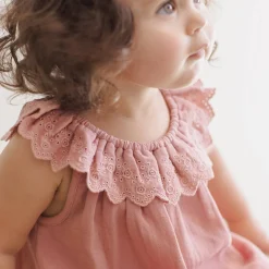 Isla Dress in Lipstick by Quincy Mae
