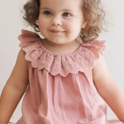 Isla Dress in Lipstick by Quincy Mae