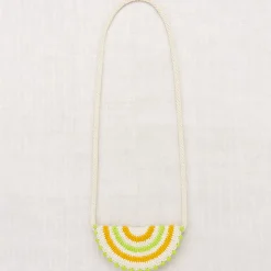 Isla Half Moon Bag in Marzipan by Misha & Puff