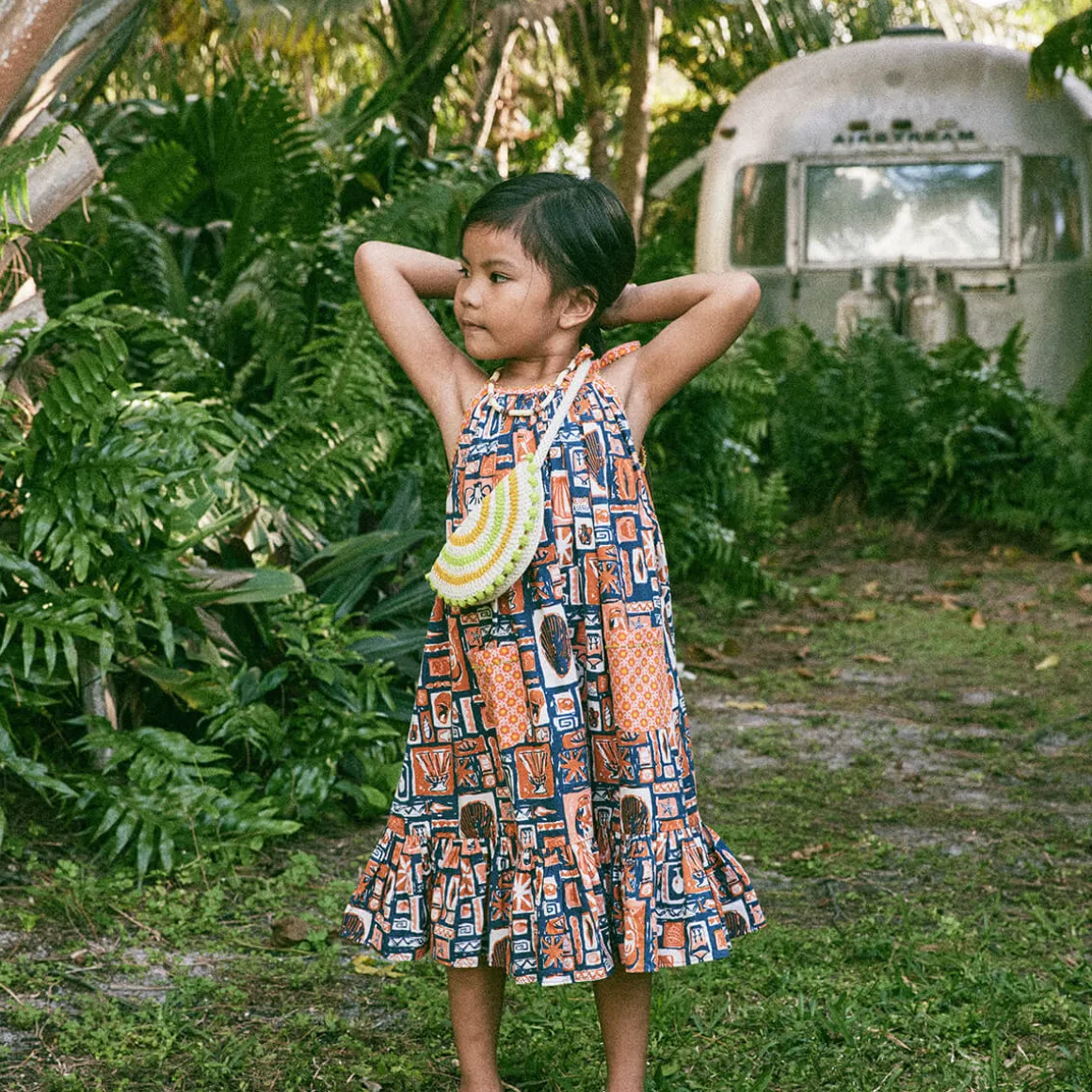 Isla Half Moon Bag in Marzipan by Misha & Puff