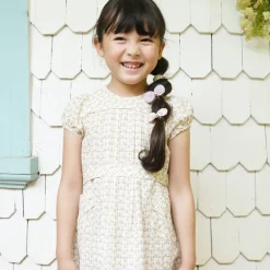 Ismay Dress in Checker Rose Print / Zinnia by Soor Ploom