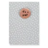 It's A Girl Badge Greetings Card by Nancy & Betty Studio
