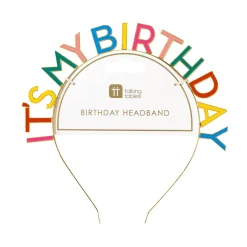 It's My Birthday Headband in Rainbow by Talking Tables