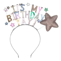 It's My Birthday Headdress in Metallics by Mimi & Lula