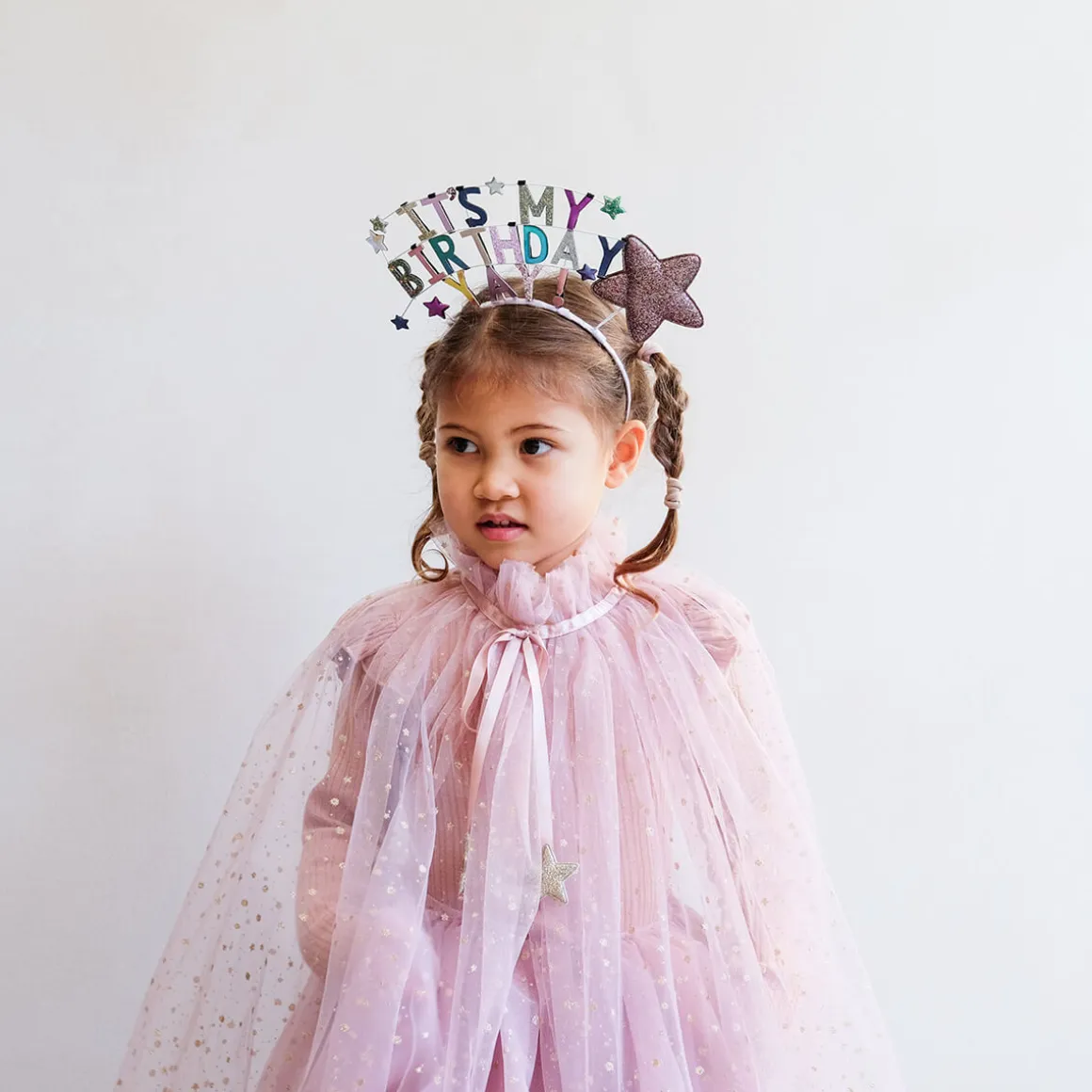 It's My Birthday Headdress in Metallics by Mimi & Lula