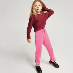 Izubird Kid's Joggers in Pink Fluo by American Vintage