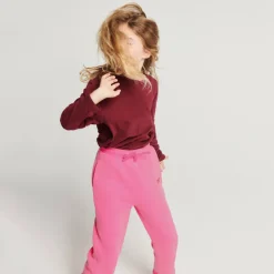 Izubird Kid's Joggers in Pink Fluo by American Vintage