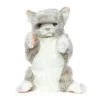 Jacquard Cat Hand Puppet (30cm) by Hansa