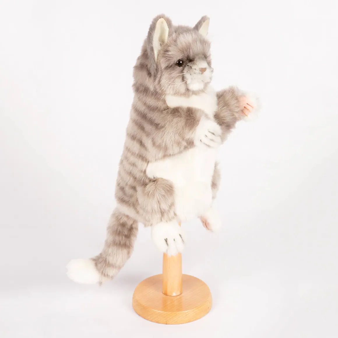 Jacquard Cat Hand Puppet (30cm) by Hansa