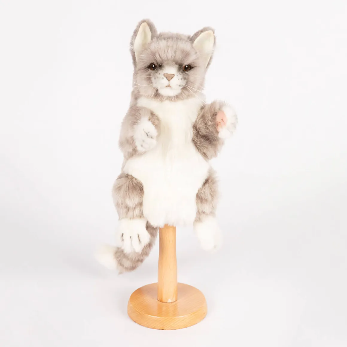 Jacquard Cat Hand Puppet (30cm) by Hansa