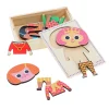 Jade Moody Wooden Puzzle by Vilac