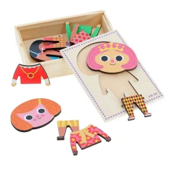 Jade Moody Wooden Puzzle by Vilac