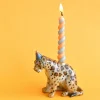 Jaguar Ceramic Cake Topper by Camp Hollow