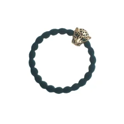 Jaguar Hair Band in Bottle Green by byEloise
