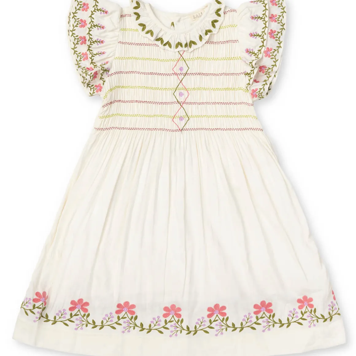 Jane Dress in Opaline Silk by Lali