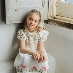 Jane Dress in Opaline Silk by Lali