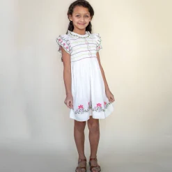 Jane Dress in Opaline Silk by Lali