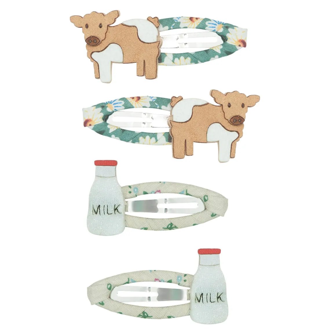 Jersey Cow Clic Clac Hair Clips by Mimi & Lula