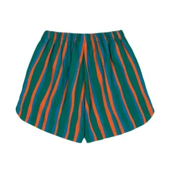JM Striped Shorts in Green by Jelly Mallow
