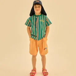 JM Striped T-Shirt in Green by Jelly Mallow