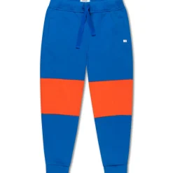 Jogger Pants in Matisse Blue Colour Block by Repose AMS - Last One In Stock - 4 Years