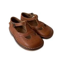 John Cut Out Sandals in Kava Brown by PèPè