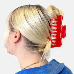 Jojo Claw in Large Candy Red by Chunks