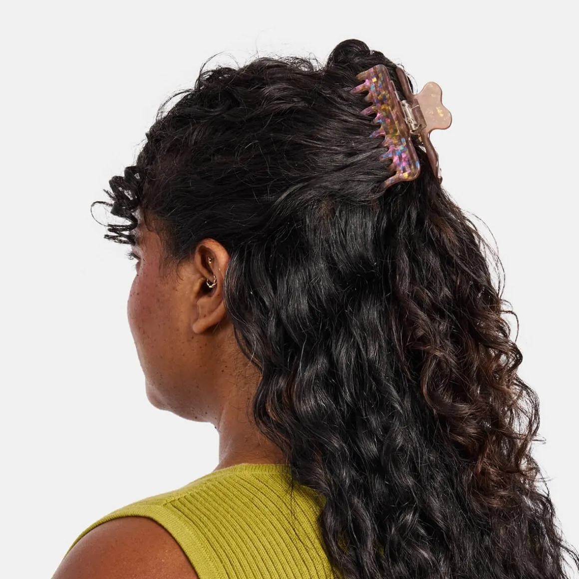Jojo Claw in Small Hazel Sparkle by Chunks