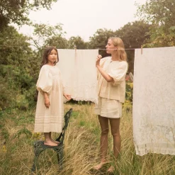 Jolie Dress in Oyster by Faune