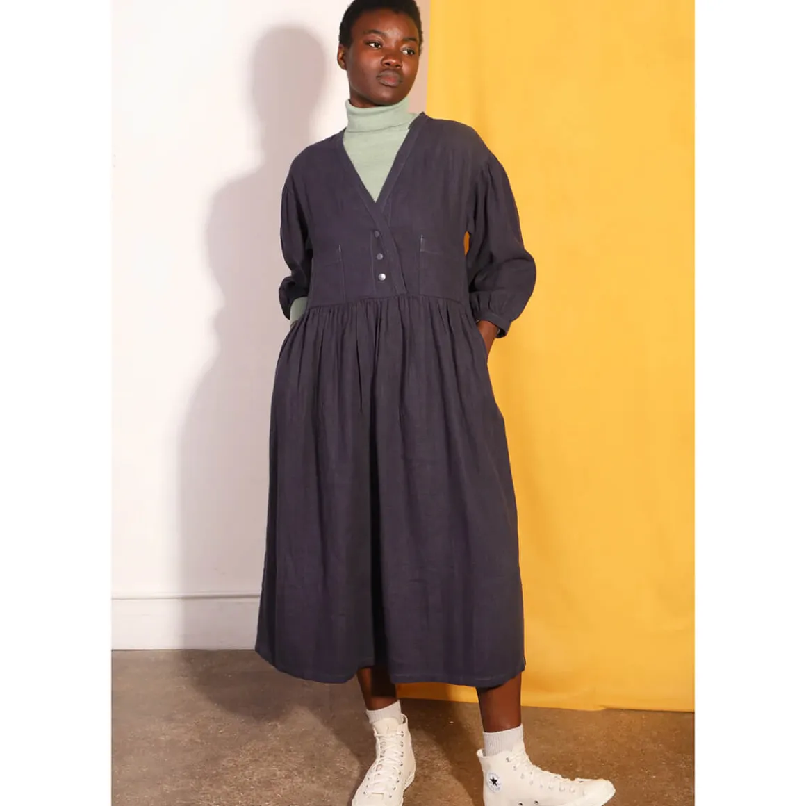 Josef Dress in Navy by L.F.Markey - Last Ones In Stock - UK 6-10