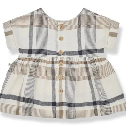 Josephine Dress in Anthracite by 1+ in the Family - Last Ones In Stock - 3-12 Months