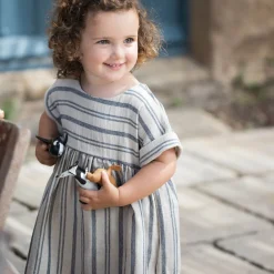Josephine Striped Dress by 1+ In The Family - Last Ones In Stock - 3-18 Months
