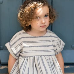 Josephine Striped Dress by 1+ In The Family - Last Ones In Stock - 3-18 Months