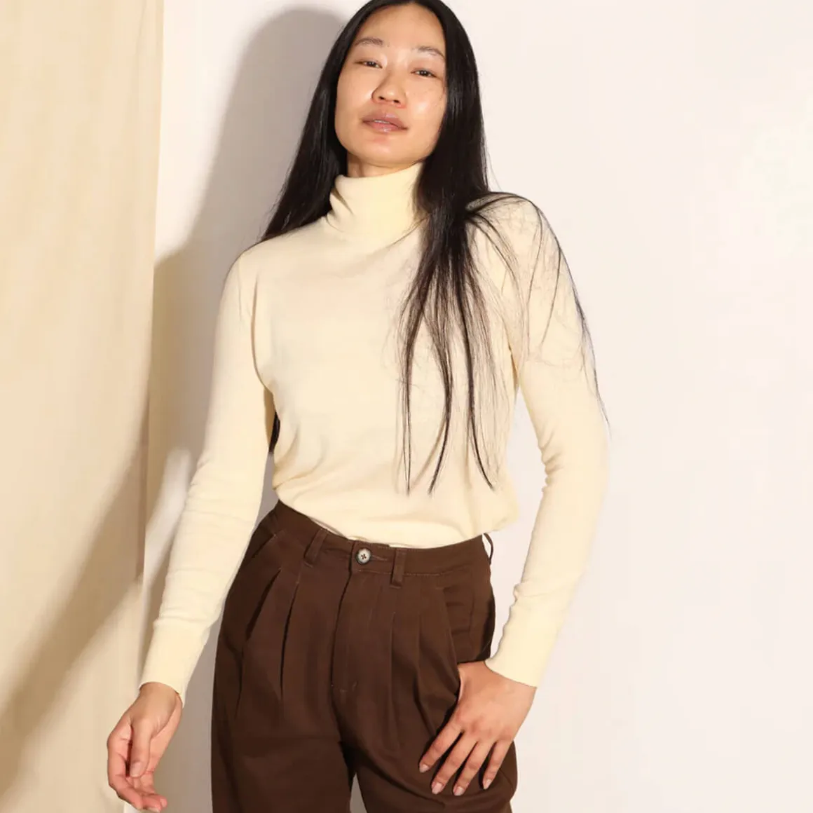 Joshua Knit in Cream by L.F.Markey