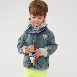 Joybird Kid's Jacket in Dirty Denim by American Vintage
