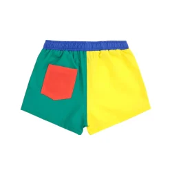 Joy Colour Block Baby Swim Trunks by Bobo Choses