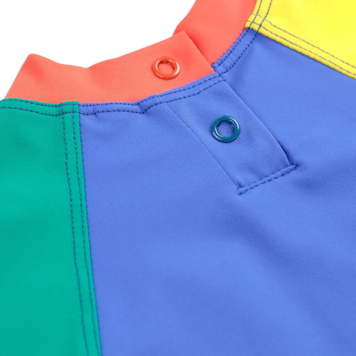 Joy Colour Block Baby Swim T-Shirt by Bobo Choses