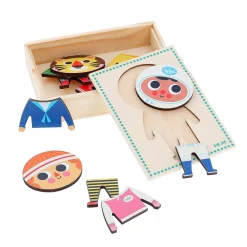 Jules Moody Wooden Puzzle by Vilac