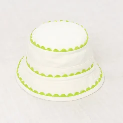 Jumbo Rickrack Bucket Hat in Marzipan by Misha & Puff - Last Ones In Stock - 4-8 Years