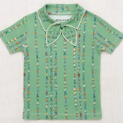 Junior Scout Tee in Jadeite Little Botanica by Misha & Puff