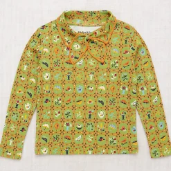 Junior Scout Top in Sprig Trellis by Misha & Puff