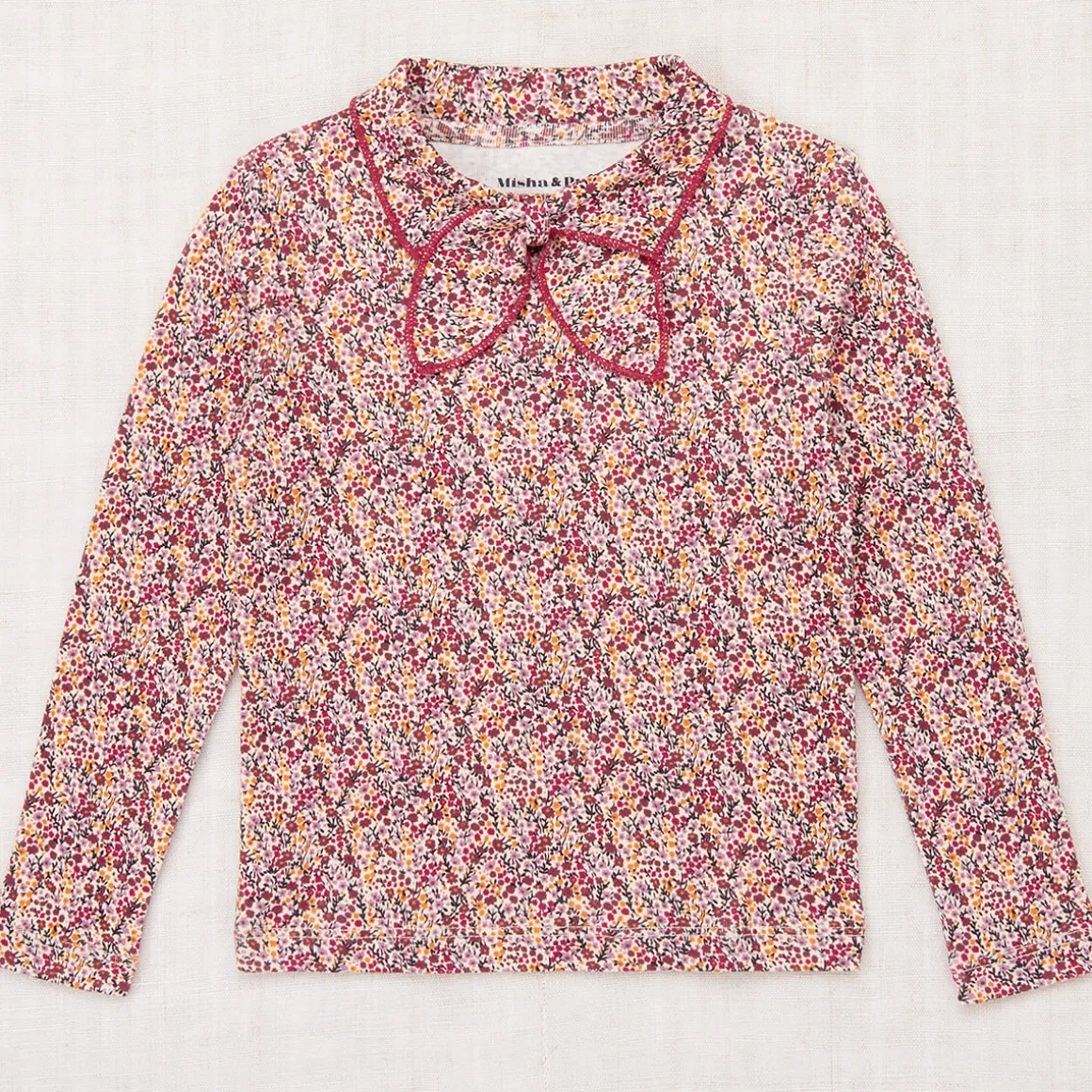 Junior Scout Top in String Mini Floral by Misha & Puff