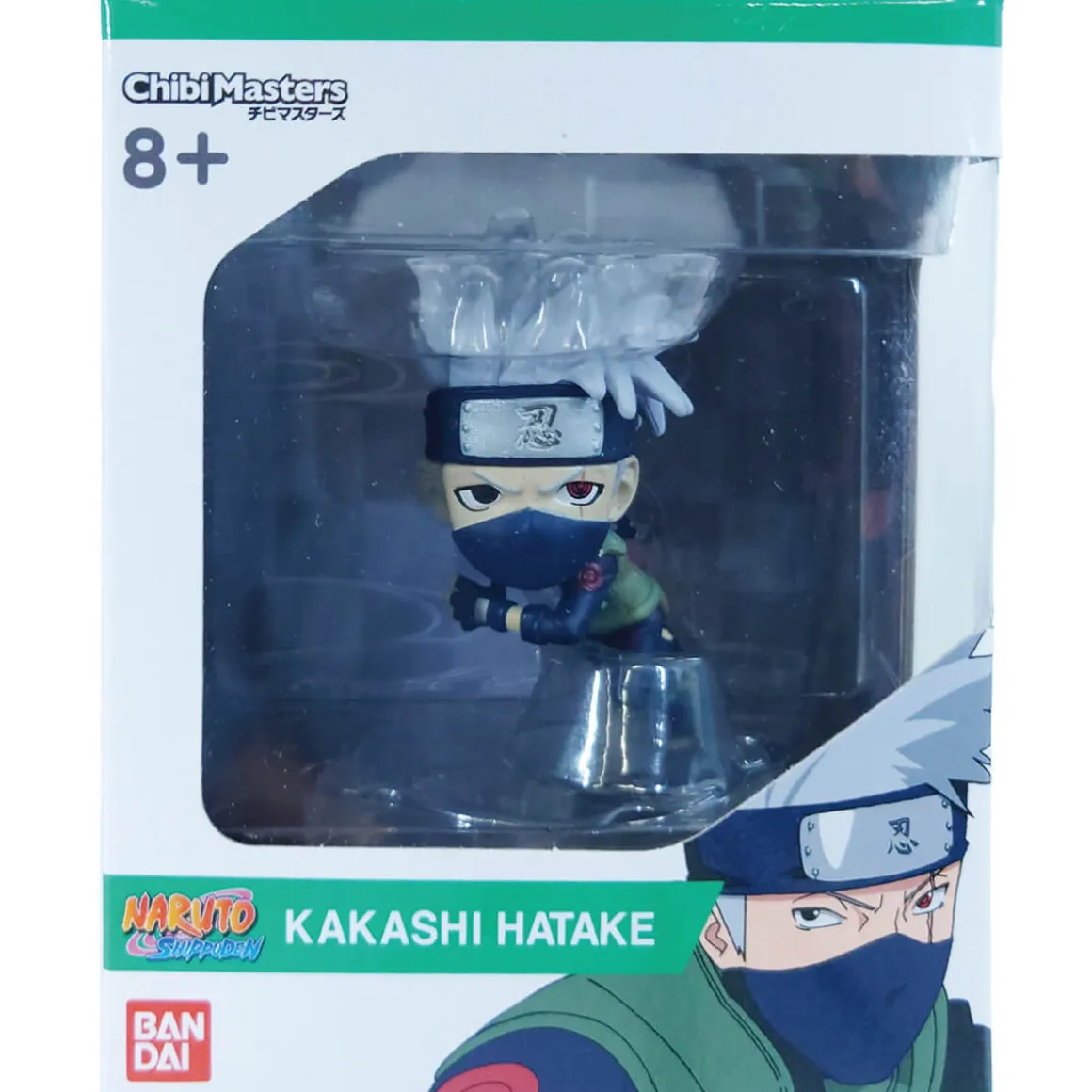 Kakashi Hatake Chibi Masters Naruto Shippuden Collectable Figure by Bandai
