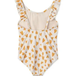 Kallie Printed Swimsuit in Hearts / Sandy by Liewood