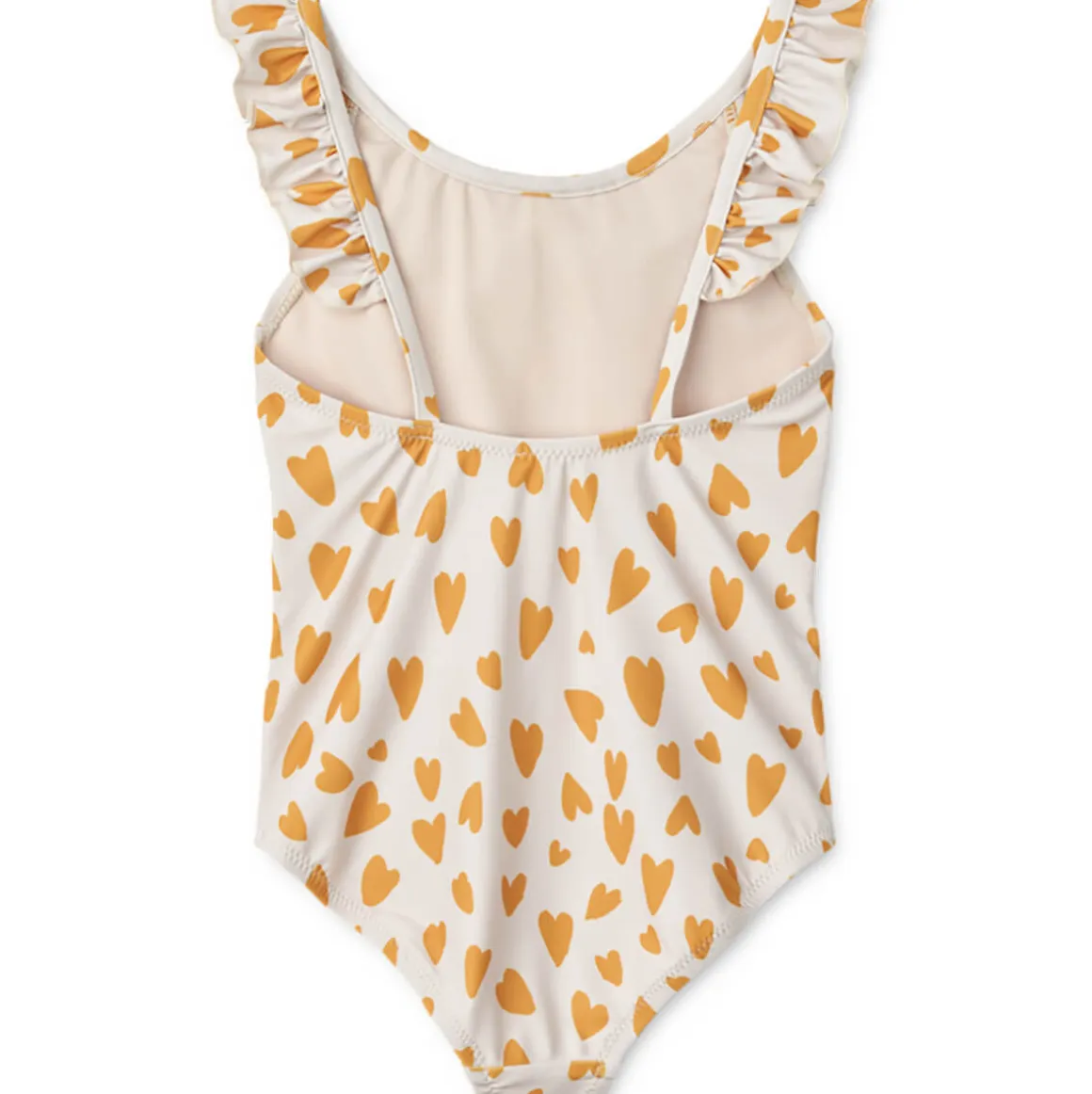 Kallie Printed Swimsuit in Hearts / Sandy by Liewood